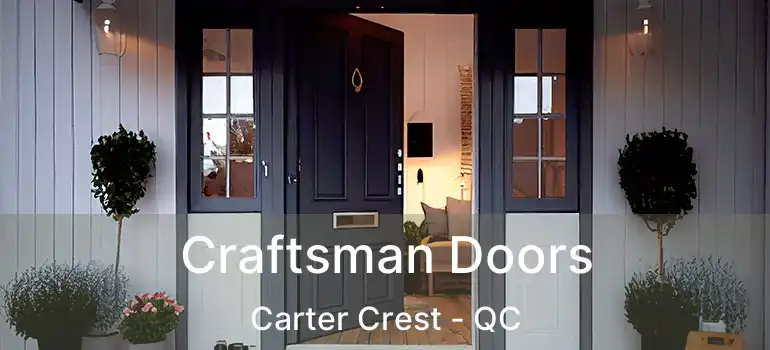  Craftsman Doors Carter Crest - QC