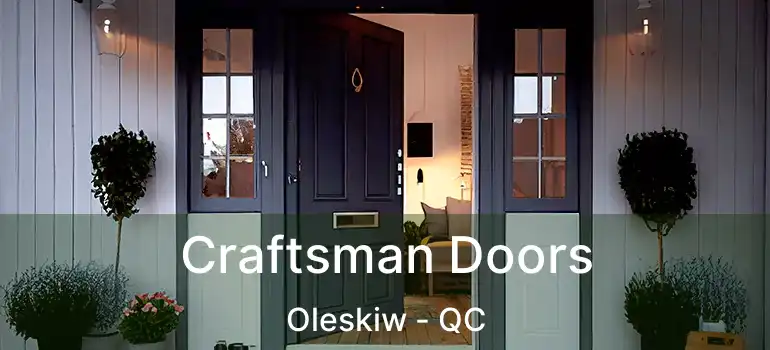  Craftsman Doors Oleskiw - QC