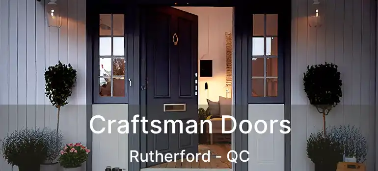  Craftsman Doors Rutherford - QC