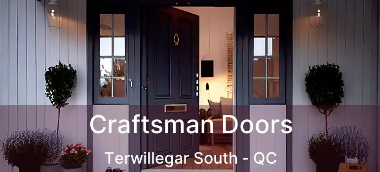  Craftsman Doors Terwillegar South - QC