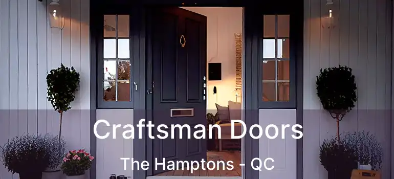  Craftsman Doors The Hamptons - QC