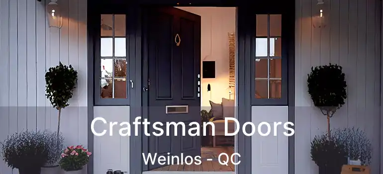  Craftsman Doors Weinlos - QC