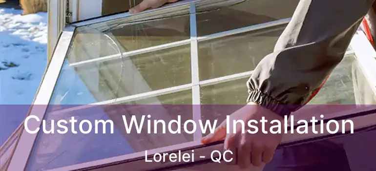  Custom Window Installation Lorelei - QC