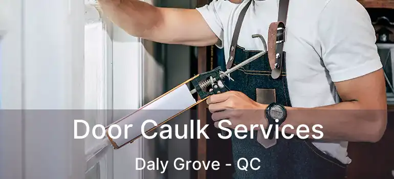  Door Caulk Services Daly Grove - QC