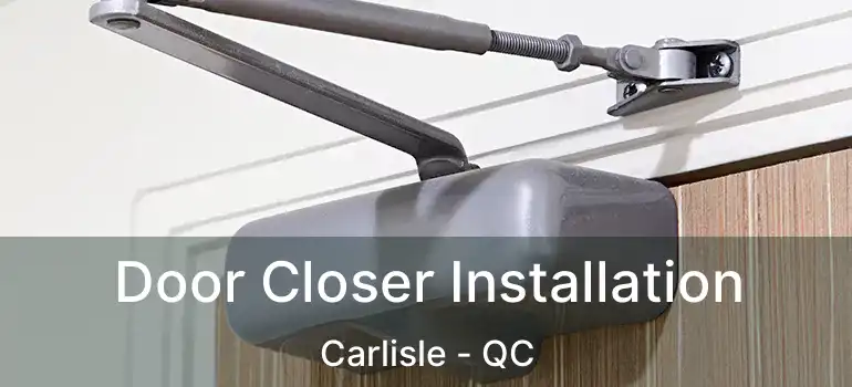  Door Closer Installation Carlisle - QC
