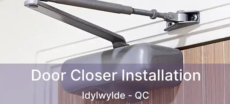  Door Closer Installation Idylwylde - QC