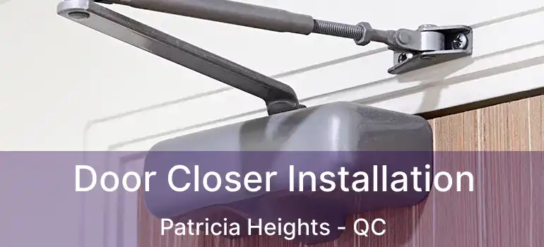  Door Closer Installation Patricia Heights - QC