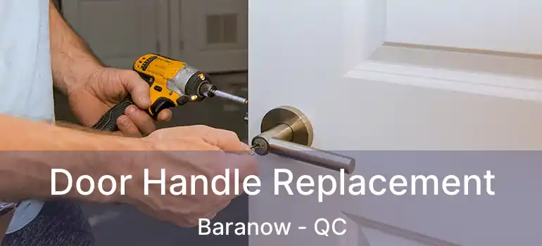  Door Handle Replacement Baranow - QC