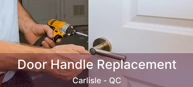  Door Handle Replacement Carlisle - QC