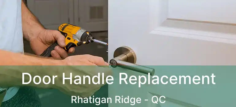  Door Handle Replacement Rhatigan Ridge - QC