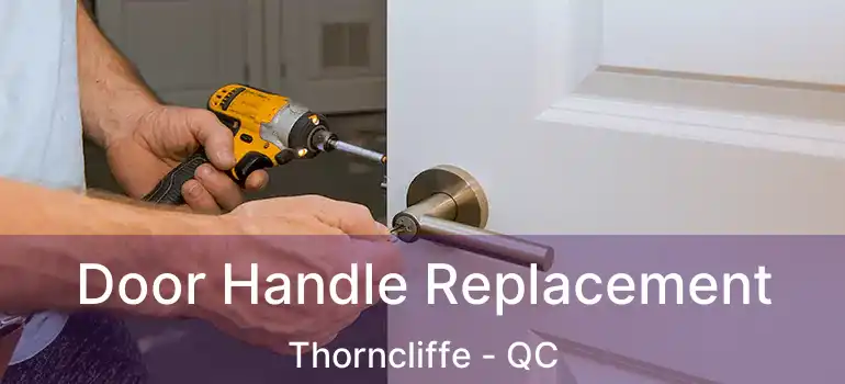  Door Handle Replacement Thorncliffe - QC