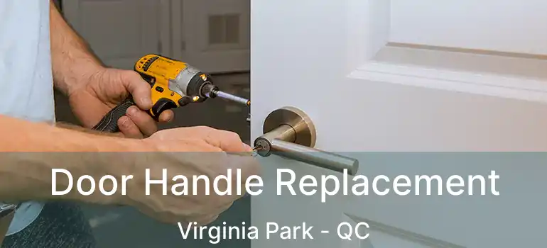  Door Handle Replacement Virginia Park - QC