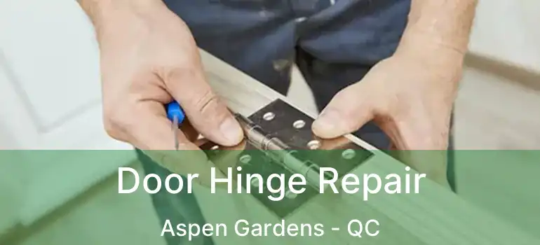  Door Hinge Repair Aspen Gardens - QC