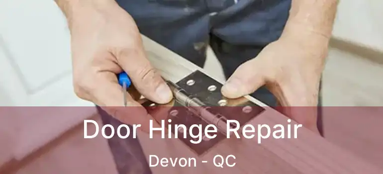  Door Hinge Repair Devon - QC