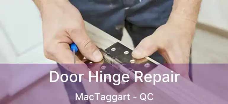  Door Hinge Repair MacTaggart - QC