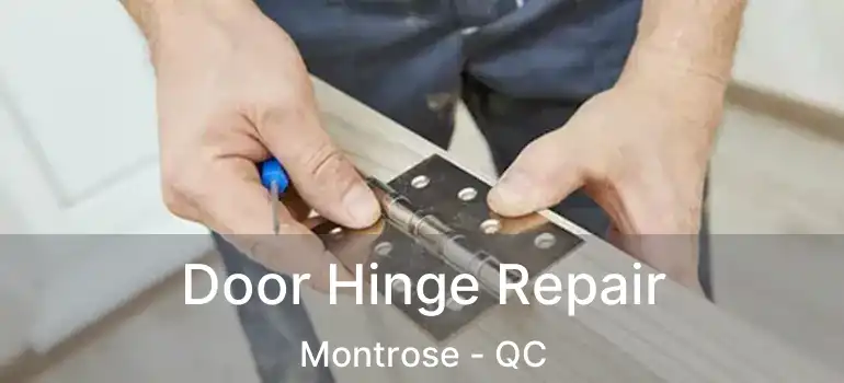  Door Hinge Repair Montrose - QC