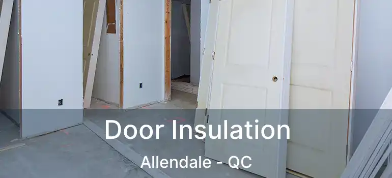  Door Insulation Allendale - QC