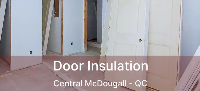  Door Insulation Central McDougall - QC