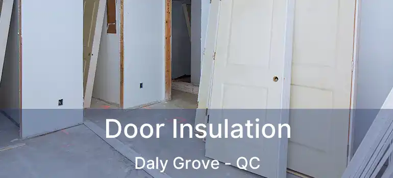  Door Insulation Daly Grove - QC