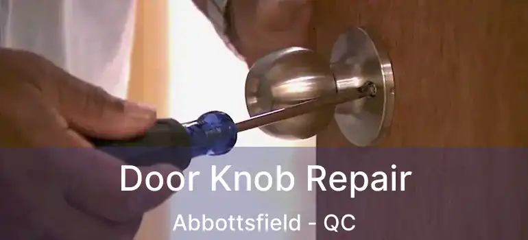  Door Knob Repair Abbottsfield - QC