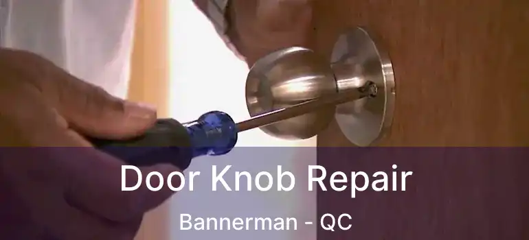  Door Knob Repair Bannerman - QC