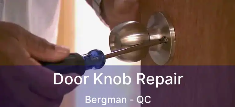  Door Knob Repair Bergman - QC