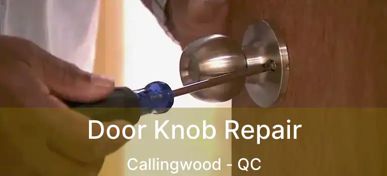  Door Knob Repair Callingwood - QC