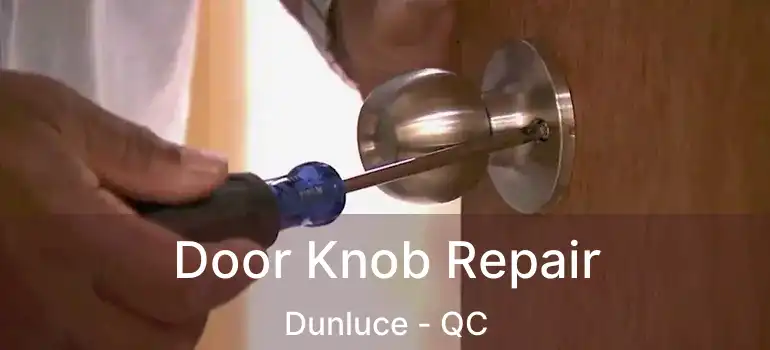  Door Knob Repair Dunluce - QC