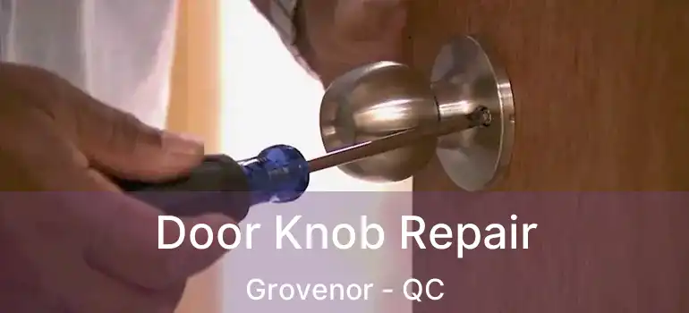 Door Knob Repair Grovenor - QC