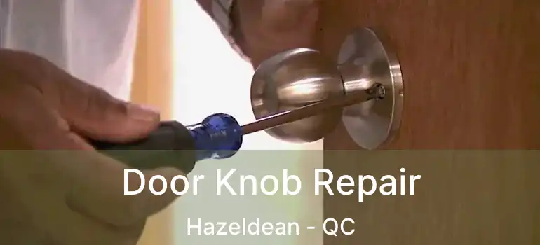  Door Knob Repair Hazeldean - QC