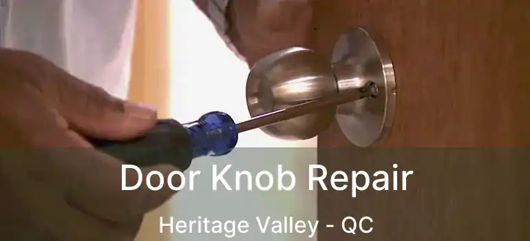  Door Knob Repair Heritage Valley - QC