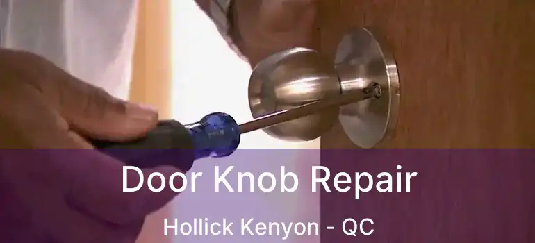  Door Knob Repair Hollick Kenyon - QC
