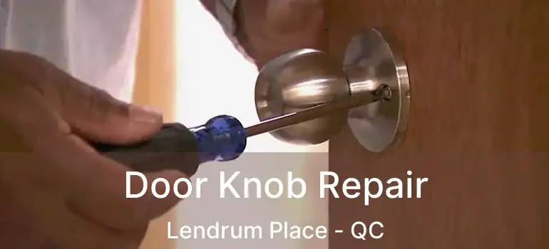  Door Knob Repair Lendrum Place - QC
