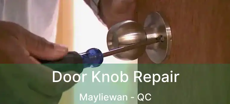  Door Knob Repair Mayliewan - QC