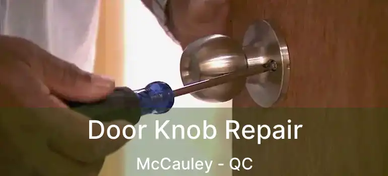  Door Knob Repair McCauley - QC
