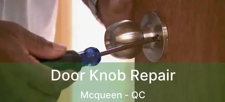  Door Knob Repair Mcqueen - QC