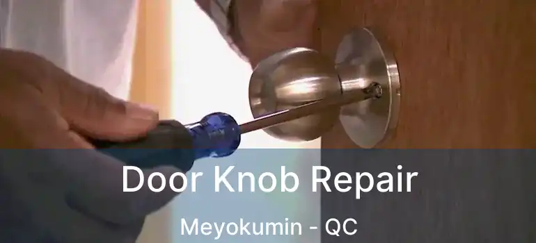  Door Knob Repair Meyokumin - QC