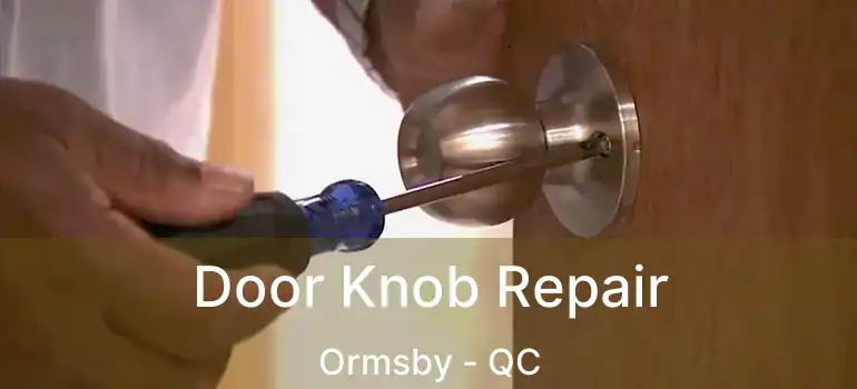  Door Knob Repair Ormsby - QC
