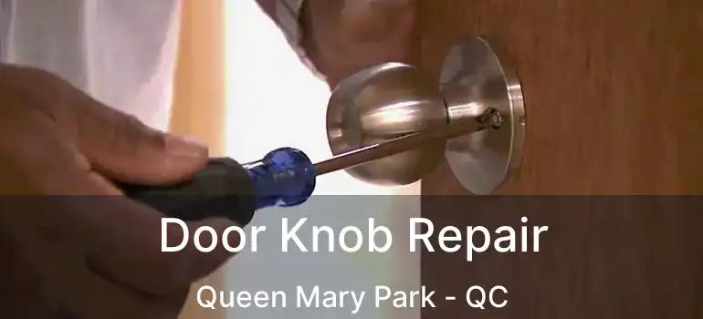  Door Knob Repair Queen Mary Park - QC