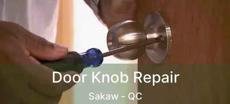  Door Knob Repair Sakaw - QC