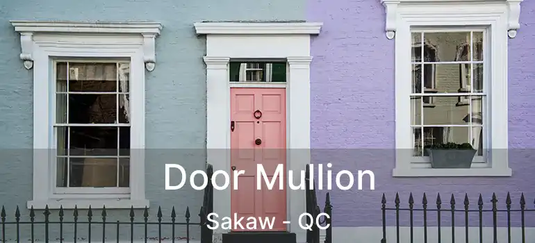  Door Mullion Sakaw - QC