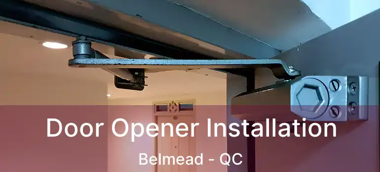  Door Opener Installation Belmead - QC