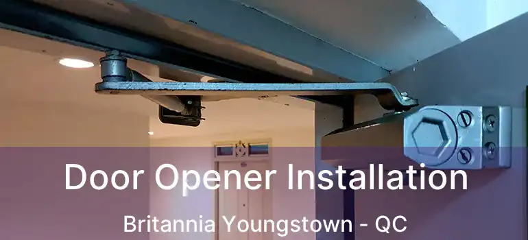  Door Opener Installation Britannia Youngstown - QC
