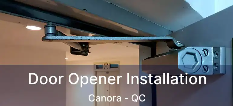  Door Opener Installation Canora - QC