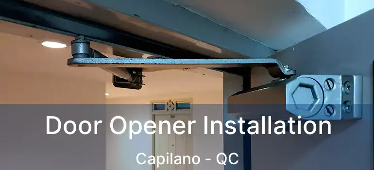  Door Opener Installation Capilano - QC