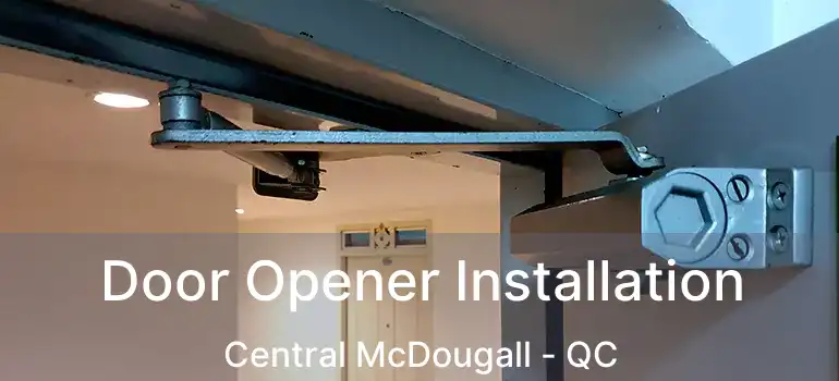  Door Opener Installation Central McDougall - QC