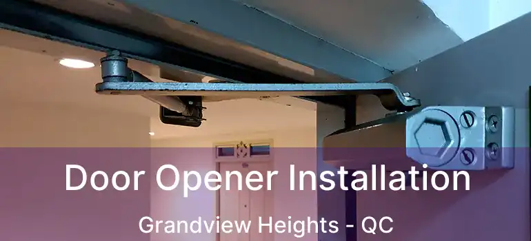  Door Opener Installation Grandview Heights - QC