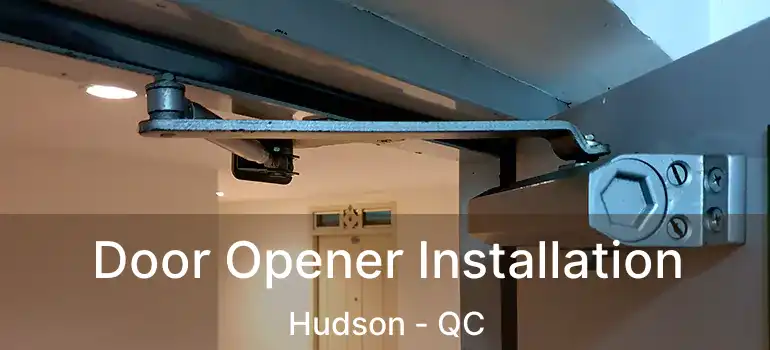  Door Opener Installation Hudson - QC