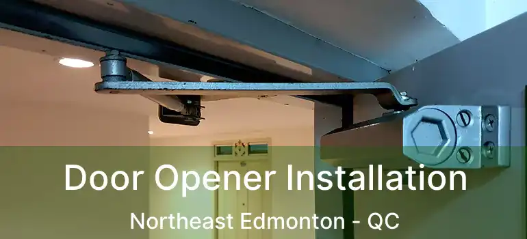  Door Opener Installation Northeast Edmonton - QC