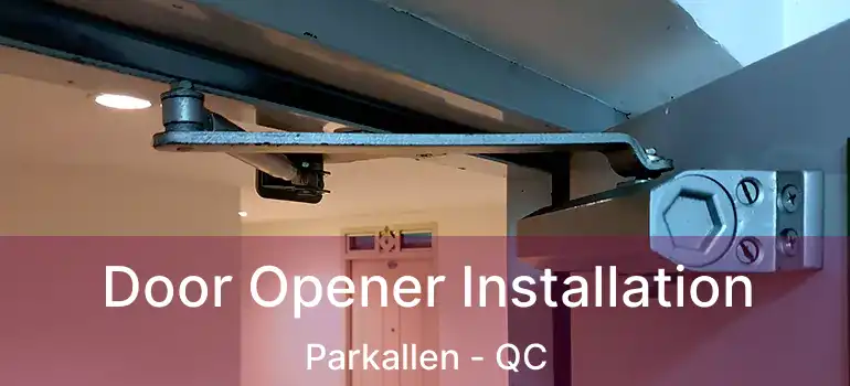  Door Opener Installation Parkallen - QC